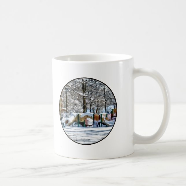 Winter Playground Coffee Mug (Right)