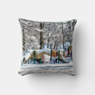 Winter Playground Cushion