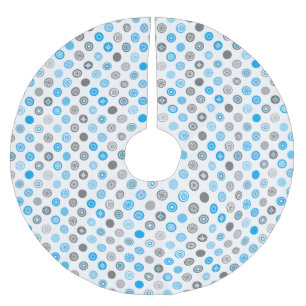 Winter Polka Dot Tree Skirt