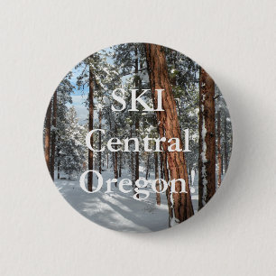 Winter Ponderosa 6 Cm Round Badge