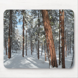 Winter Ponderosa Mouse Mat