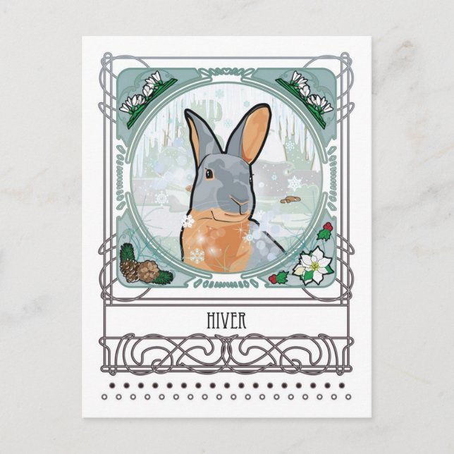 WINTER POST CARD (Front)