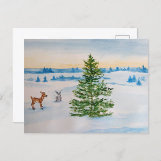 winter postcard