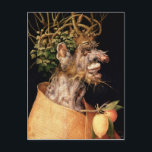 Winter, Postcard<br><div class="desc">Winter,  | by Giuseppe Arcimboldo | Art Location: Kunsthistorisches Museum,  Vienna,  Austria | Italian Artist | Image Collection Number: XAM66583</div>