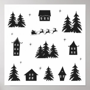 Winter Print, Value Poster Paper (Matte)