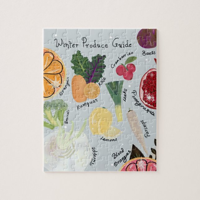 Winter Produce  Jigsaw Puzzle (Vertical)