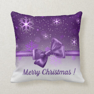 Winter Purple Cushion
