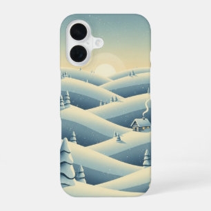Winter Quiet Hills iPhone 16 Case