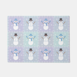 Winter Quilt Doormat