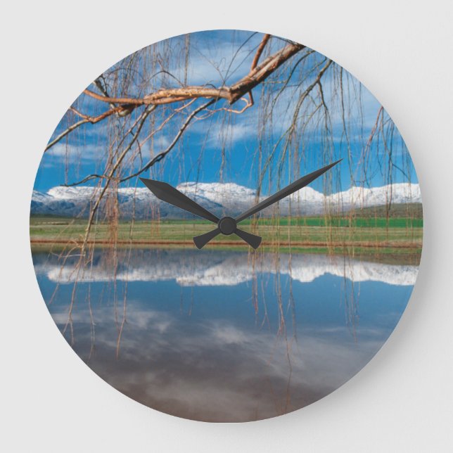 Winter Reflections. Ceres, Boland District Large Clock (Front)