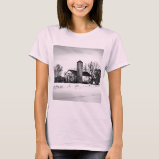 Winter Refuge Barn T-Shirt