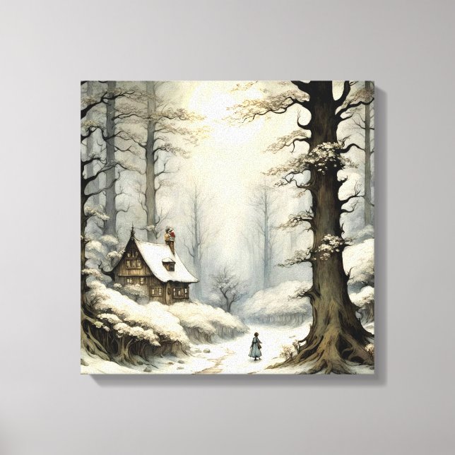 Winter Retreat Canvas Art (Front)