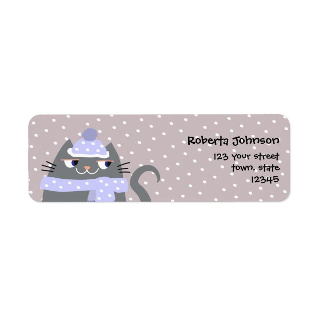 Winter Return Address (Front)