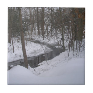 "Winter Ribbon" Tile