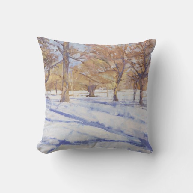Winter Richmond Park Cushion (Front)