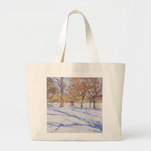 Winter Richmond Park Large Tote Bag