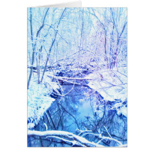 Winter River4 Card