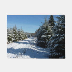 Winter Road Doormat