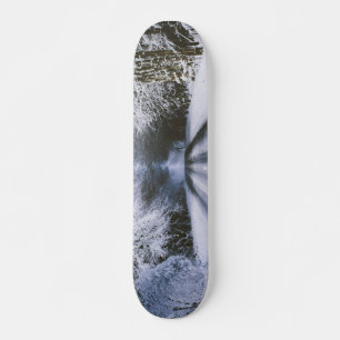 winter road skateboard