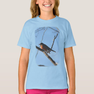 Winter Robin Animal Nature  T-Shirt