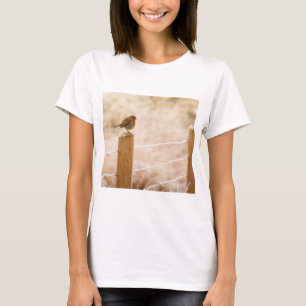 Winter Robin Redbreast T-Shirt