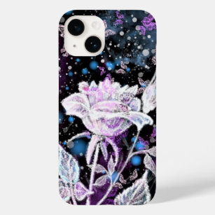 Winter Rose and Butterflies Case-Mate iPhone 14 Case