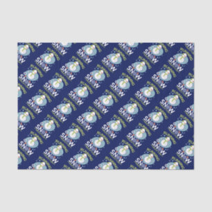 Winter Runner - Running is Snow Much Fun Tissue Paper