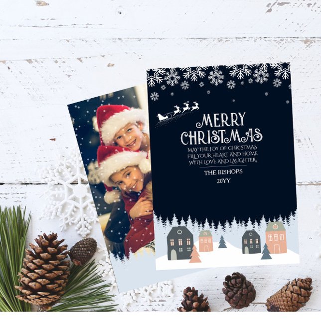 Winter Rustic Christmas Holiday Card (Creator Uploaded)