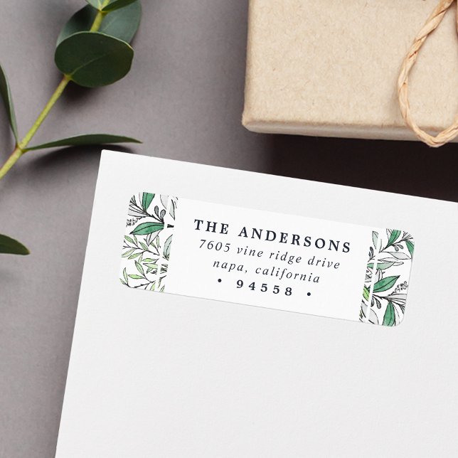 Winter Sage | Holiday Return Address (Creator Uploaded)