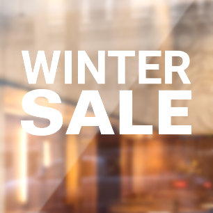 Winter Sale Sign