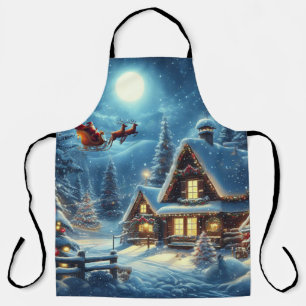 Winter/Santa/Christmas/Snow Apron