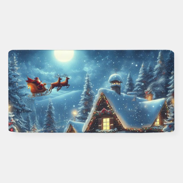 Winter/Santa/Christmas/Snow Banner (Horizontal)