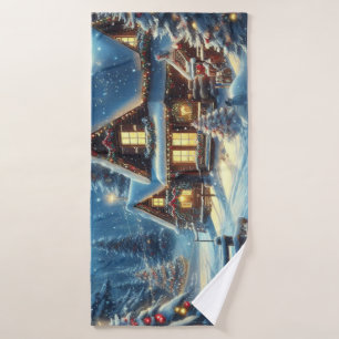 Winter/Santa/Christmas/Snow Bath Towel