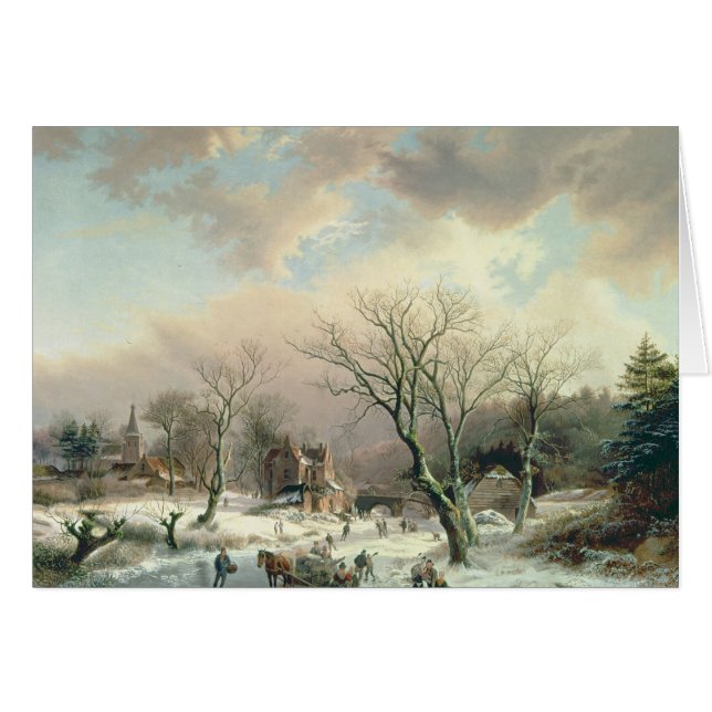 Winter Scene (Front Horizontal)