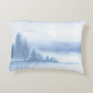 Winter Scene 2, double-sided print Decorative Cushion