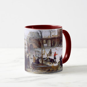 Winter Scene Fine Art Christmas Gift Mug