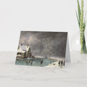 Winter Scene Holiday Card