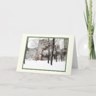 'Winter Scene' Holiday Card - Christmas