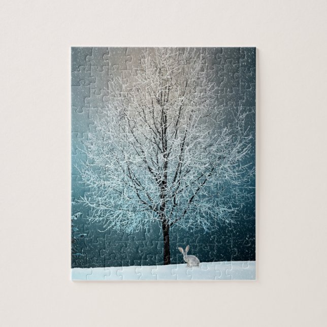 Winter Scene Jigsaw Puzzle (Vertical)