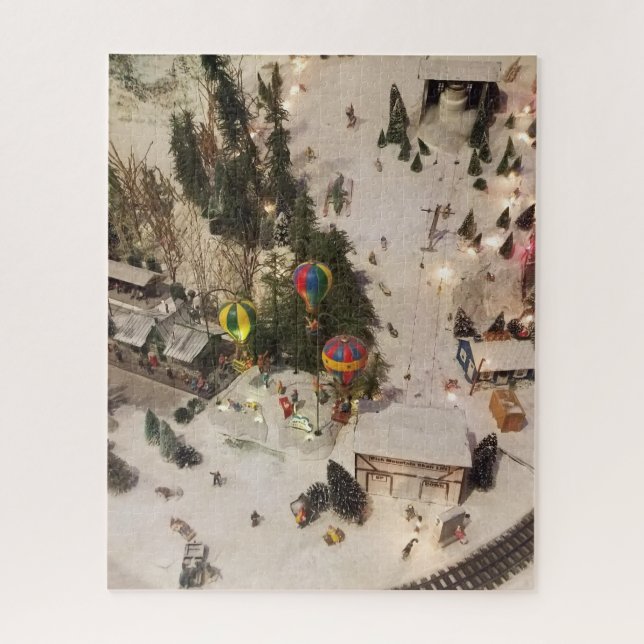 Winter Scene Jigsaw Puzzle (Vertical)