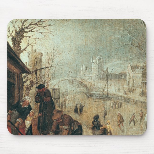 Winter Scene Mouse Mat (Front)