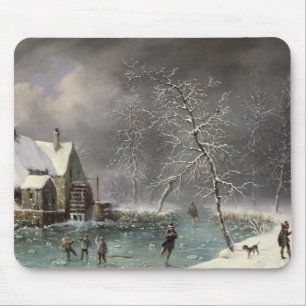 Winter Scene Mouse Mat