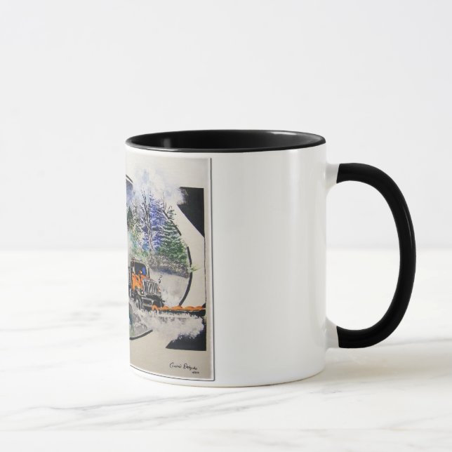 Winter Scene Mug (Right)