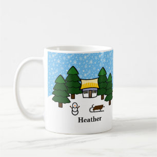 Winter Scene - Mug