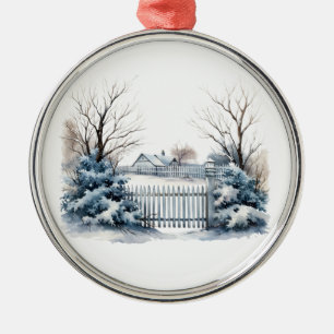 Winter Scene Ornament