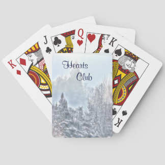Winter Scene Playing Cards