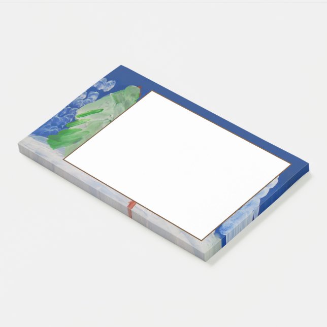 Winter Scene Post-it Notes (Angled)