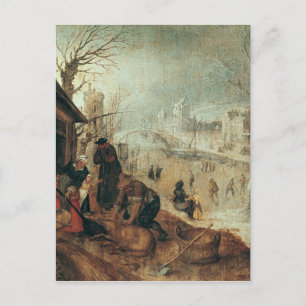 Winter Scene Postcard