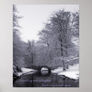 Winter Scene Poster