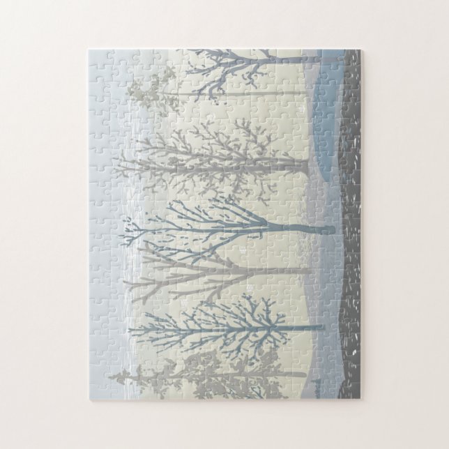 Winter Scene Puzzle (Vertical)